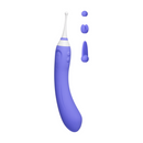 Hyphy - Vibrateur double avec télécommande et accessoires - Violet