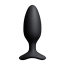 Hush 2 - Plug anal vibrant contrôlé par application - 1,75 / 4,4 cm - Noir