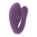 Pleasuriser - Rechargeable Vibrator with Waterbased Lubricant - 1.7 fl oz / 50 ml - Purple