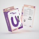 Deep Diver - Double Dildo with Anal Lubricant - 1.7 fl oz / 50 ml - Purple