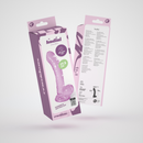 Hudini - Dildo Anal Flexible Jelly - 6,9/ 17,5 cm - Violet