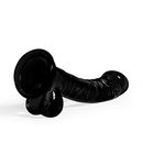 Hudini - Dildo Anal Flexible Jelly - 6,9/ 17,5 cm - Noir