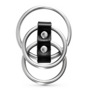 Saruman - Ensemble de Cockrings Métalliques - Argent