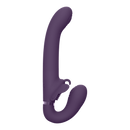 Satu - Harnais sans bretelles à onde pulsée et vibrant - Violet
