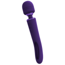 Kiku - Double Ended Wand avec Stimulateur Innovant pour le G-Spot - Violet