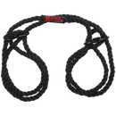 Restrain - Menottes en chanvre de 6 mm pour poignet ou cheville - Noir