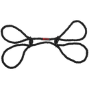 Restrain - Menottes en chanvre de 6 mm pour poignet ou cheville - Noir