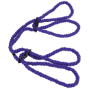 Restrain - Menottes en chanvre de 6 mm pour poignets ou chevilles - Violet