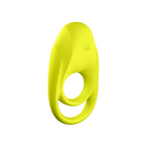 Spectaculaire - Cockring vibrant à double sangle - Vert Néon