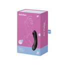 Curvy Trinity 4 - Vibromasseur à impulsion d'air insérable - Noir