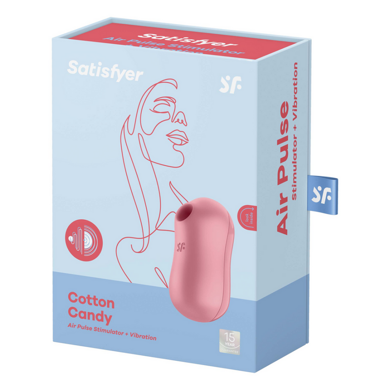 Cotton Candy - Double Air Pulse Vibrator