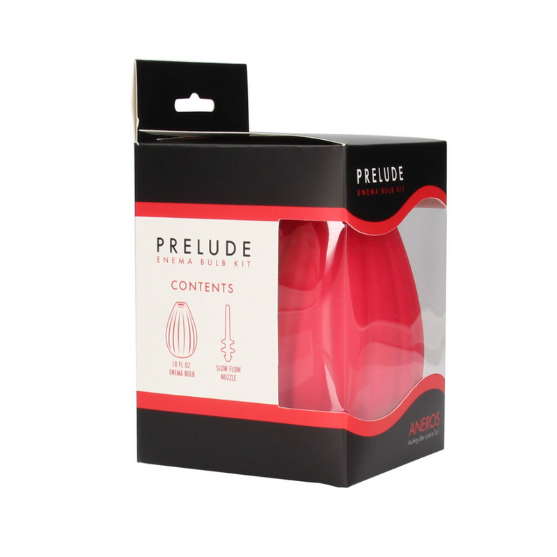 Prelude Enema Bulb Kit - Red