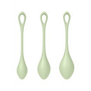 Yoni Power 2 - Set de boules de Kegel - Vert clair