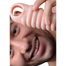 Sleeve d'augmentation de pénis à nervures vraiment spacieuse