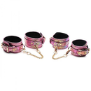 Ensemble de bondage avec imprimé serpent