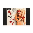 Ensemble de Massage et de Bondage pour Amoureux - Rouge