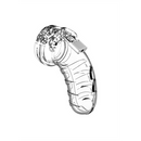 Modèle 04 Cage de chasteté - 4,5 / 11,5 cm