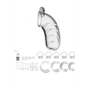 Modèle 04 Cage de chasteté - 4,5 / 11,5 cm