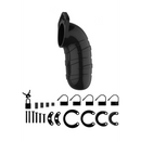 Modèle 05 Cage de chasteté - 5,5 / 14 cm