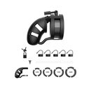 Modèle 18 Cage de Chasteté avec Ballsplitter - 3,5 / 9 cm