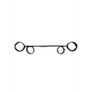 Barre d'écartement avec menottes pour les mains et les chevilles