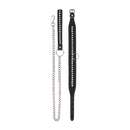 Collier Studded en Diamants avec Laisse