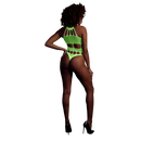 Body avec encolure grecque - Taille unique - Vert néon