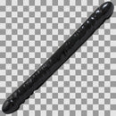 Veined Double Header - Dildo with Double Ends - 18 / 45 cm