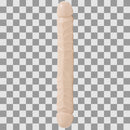 Jr. Veined Double Header - Dildo avec Double Extrémités - 12 / 30 cm