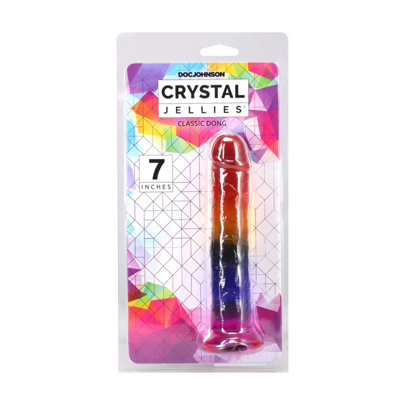 Classic Dong - 7 / 17,8 cm - Arc-en-ciel