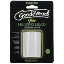 Glow Helping Head - Manchon de masturbation - Gelée / Vert luminescent