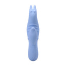 Into The C - Seahorse Siren - Warming Waved Rabbit Vibrator - Maui Blue