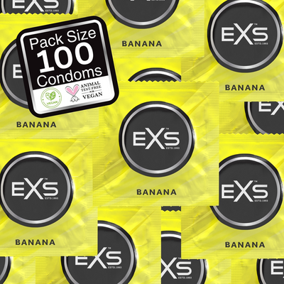 EXS Banana - Condoms - 100 Pieces