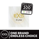 EXS Pur - Préservatifs - 100 Pièces