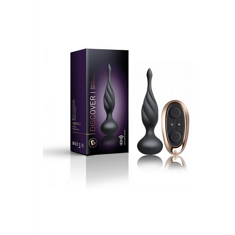 Petite Sensations Découverte - Vibrant Plug Anal avec Long Tip et Structure