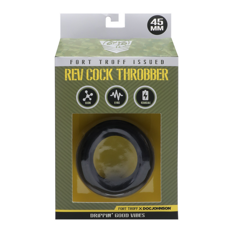 Rev Cock Throbber - Anneau vibrant - Noir