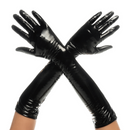 Cruella - Gants Haute Brillance - S/M - Noir Brillant