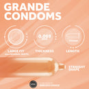 EXS Grande - Préservatifs Extra Large - 12 pièces