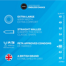 EXS Jumbo - Préservatifs - 12 Pièces