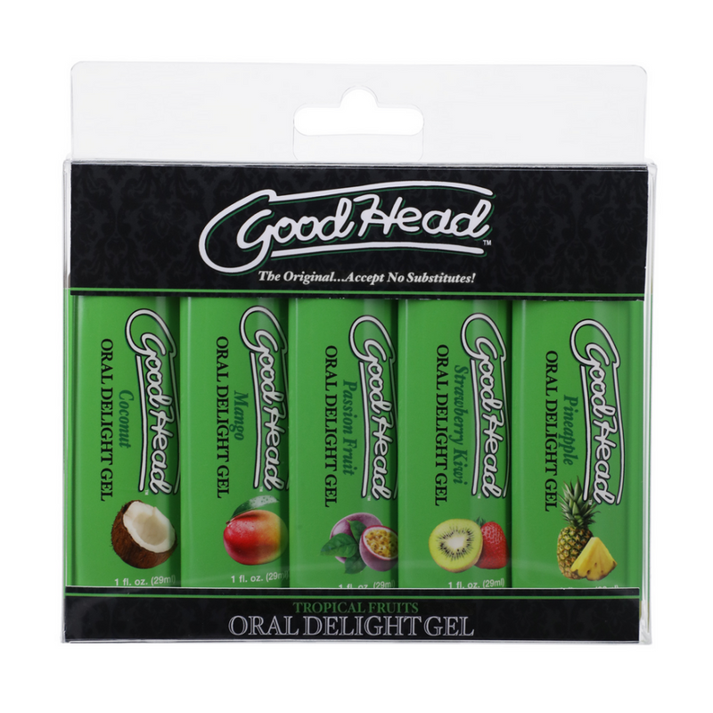 Oral Delight Gel - Tropical Fruits - 5 Pack - 1 fl oz / 29 ml