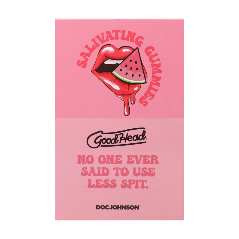 Gommes Salivantes - présentoir de 24 ct - 12 gr - Pastèque