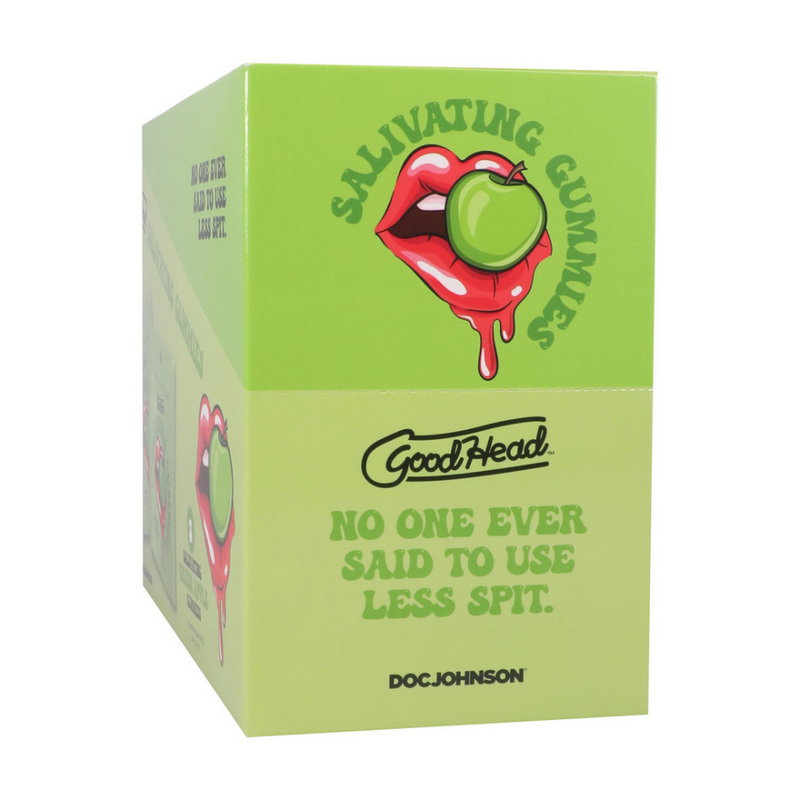 Gummies Salivants - présentoir de 24 ct - 12 gr - Pomme Verte