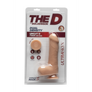 Uncut D - Réaliste ULTRASKYN Dildo avec Boules - 7 / 18 cm