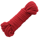 Corde de bondage en coton japonais - Rouge