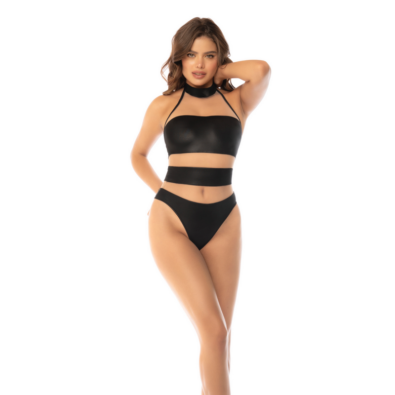 Body à dos nu - XL - Nude/Noir