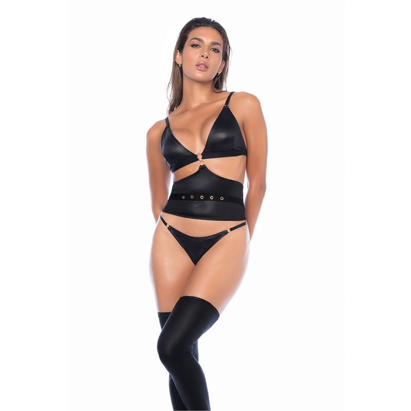 Ensemble de trois pièces - S/M - Noir