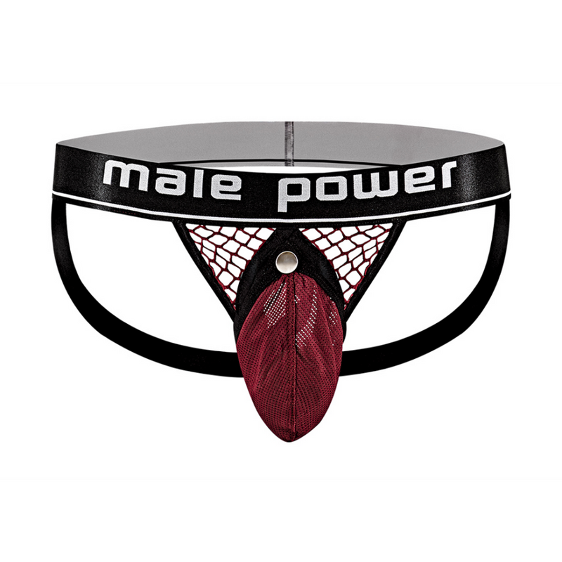 Cock Ring Jock - L/XL - Bourgogne