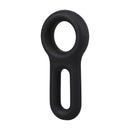 The Keyhole - Silicone Cockring - Black
