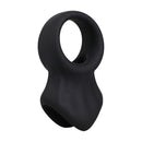 The Presenter - Silicone Cockring - Black