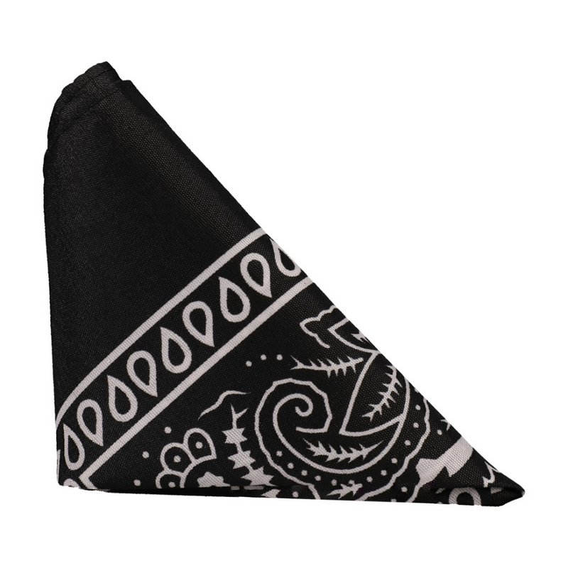 The Code - Cockring en silicone avec bandana - Noir